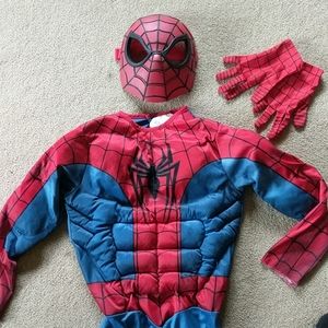 Large Spiderman costume set